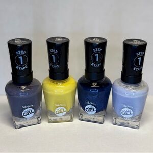 Sally Hansen Miracle Gel Nail Polish, Lot Of 4 , 0.5 fl oz